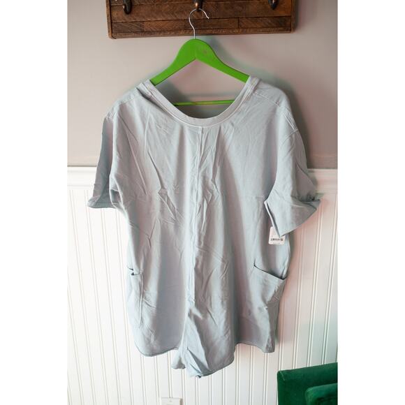 Free People Hot Shot Tee Romper Large NEW - Picture 2 of 3